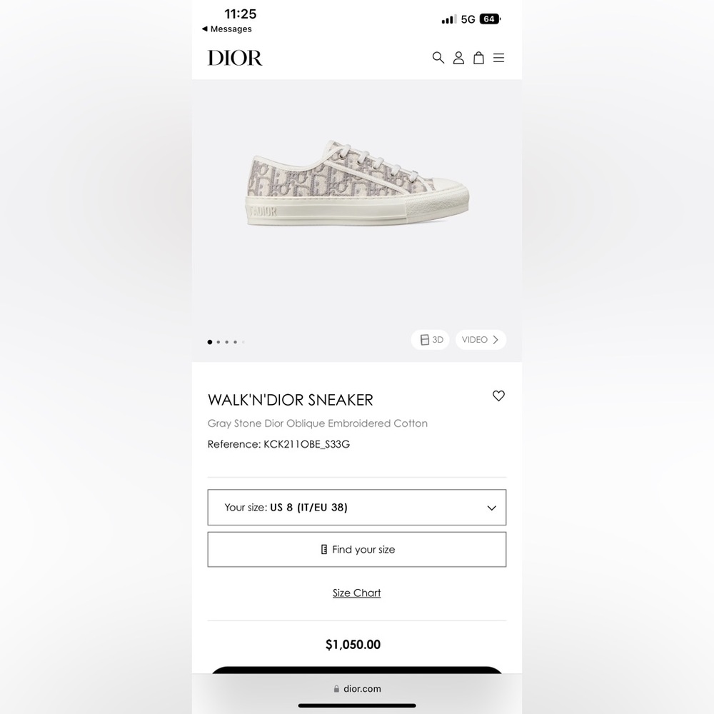 Dior sneakers